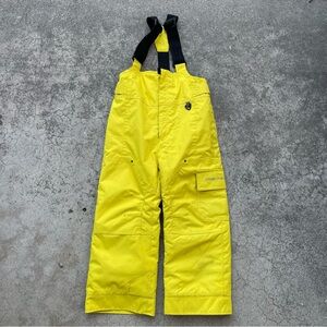 Obermeyer Snow Overall Bib Youth Size 5 I grow preloved markings throughout